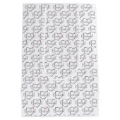 Sac Cadeau Moyen Cleveland Ohio Love (Dos)