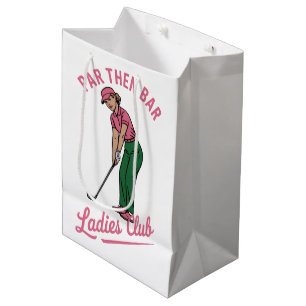 Sac Cadeau Moyen Club de golf pour dames Par puis Bar Golf Golfing 