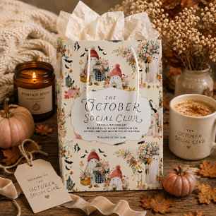 Sac Cadeau Moyen Club Social d'Octobre Halloween