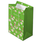 Sac Cadeau Moyen Collection florale Meadow Whimsy (Devant Angle)