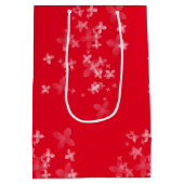 Sac Cadeau Moyen collection florale transparente (Dos)