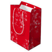 Sac Cadeau Moyen collection florale transparente (Dos Angle)