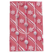 Sac Cadeau Moyen Collection Fun Rose Candy Lane (Devant)