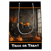 Sac Cadeau Moyen Collection Halloween éffrayante (Dos)