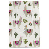 Sac Cadeau Moyen Collection Llamarama | Cute Llamas (Devant)