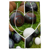 Sac Cadeau Moyen Collection vintage de pelouses, (Devant)