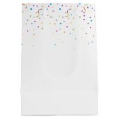 Sac Cadeau Moyen Colliers d'anniversaire avec 30e ballon d'annivers (Dos)