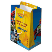 Sac Cadeau Moyen Comics DC | Justice League - Anniversaire (Dos Angle)
