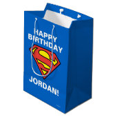 Sac Cadeau Moyen Comics DC | Superman | Logo classique (Dos Angle)