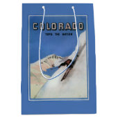 Sac Cadeau Moyen Complète la nation - affiche promotionnelle de ski (Devant)