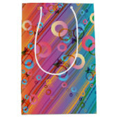 Sac Cadeau Moyen Composition Abstraite (Devant)