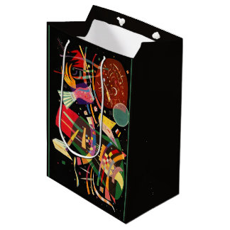 Sac Cadeau Moyen Composition X Abstraction Biomorphique - Kandinsky