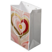 Sac Cadeau Moyen Concentric Heart Blossom (Devant Angle)