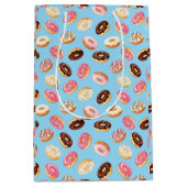 Sac Cadeau Moyen Conception à carreaux Donuts (Devant)