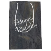 Sac Cadeau Moyen Conception Abstraite de l'ardoise (Devant)