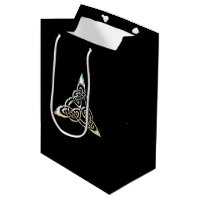 Conception celtique de noeud de spirales noires