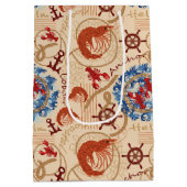 Sac Cadeau Moyen Conception de coeur Crustacé (Dos)