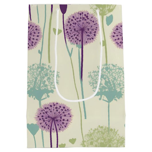 Sac Cadeau Moyen Conception de Dandelion été (Dos)