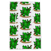 Sac Cadeau Moyen Conception de dés Druid (Devant)