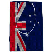 Sac Cadeau Moyen Conception de drapeau de l'Australie dans des (Devant)