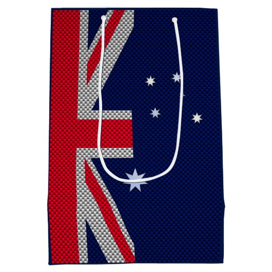Sac Cadeau Moyen Conception de drapeau de l'Australie dans des (Dos)