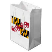 Sac Cadeau Moyen Conception de drapeau d'état du Maryland (Dos Angle)