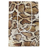 Sac Cadeau Moyen Conception de la peau de serpent (Dos)