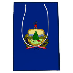 Sac Cadeau Moyen Conception du drapeau d'état du Vermont