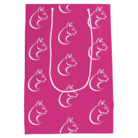 Conception minimaliste de chats Motif rose