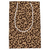 Sac Cadeau Moyen Conception Série Léopard Classique 5 (Devant)