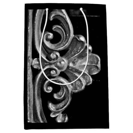 Sac Cadeau Moyen Conception vintage (Devant)