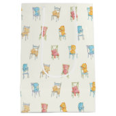 Sac Cadeau Moyen Concerne le motif de chaises (Dos)