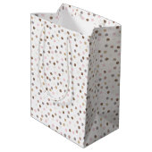 Sac Cadeau Moyen Confetti Chic (Points) (Dos Angle)