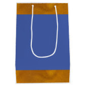 Sac Cadeau Moyen Congrats Customisés - Classe supérieure Année Bleu (Dos)