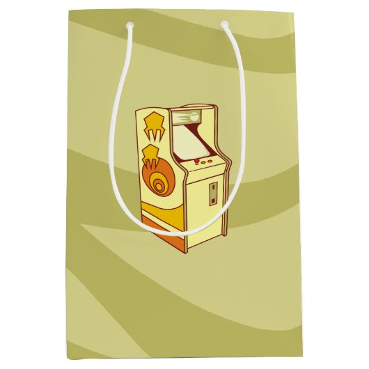 Sac Cadeau Moyen Console de jeu haute arcade (Devant)