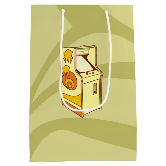 Sac Cadeau Moyen Console de jeu haute arcade (Dos)