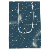 Sac Cadeau Moyen Constellation céleste - Nuit étoilée (2) (Dos)