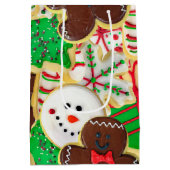 Sac Cadeau Moyen Cookies de Noël au Sucre (Dos)