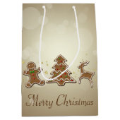 Sac Cadeau Moyen Cookies de pain d'épices (Devant)