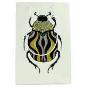 Sac Cadeau Moyen Cool Beetle Bug Art Insect Lover (Devant)