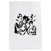 Sac Cadeau Moyen Coq (Devant)