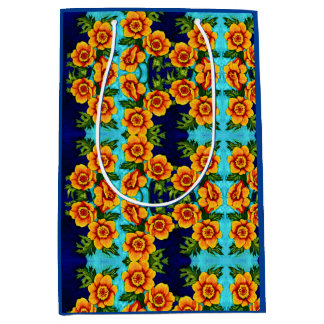 Sac Cadeau Moyen Coquelicots Fantastiques  