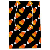 Sac Cadeau Moyen Corne à bonbons (Devant)