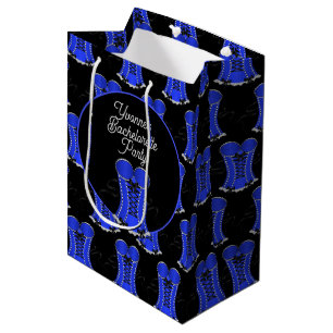 Sac Cadeau Moyen Corse bleue Flirty
