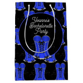 Sac Cadeau Moyen Corse bleue Flirty (Devant)