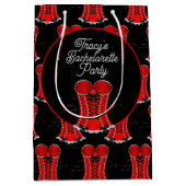 Sac Cadeau Moyen Corse rouge Flirty (Devant)