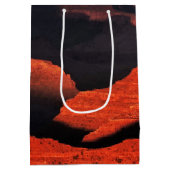 Sac Cadeau Moyen Couches de roche rouge du Grand Canyon (Dos)