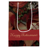 Sac Cadeau Moyen Couleurs d'automne chaudes (Dos)