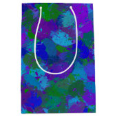 Sac Cadeau Moyen Couleurs Peacock (Devant)