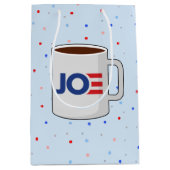 SAC CADEAU MOYEN COUPE DE BOUGIE DE CAFÉ JOE (Devant)